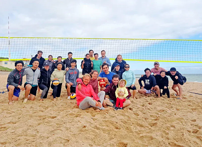 beach volleyball tournaments in Bournemouth