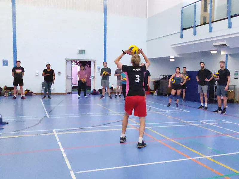 Volleyball coaching for beginners in London