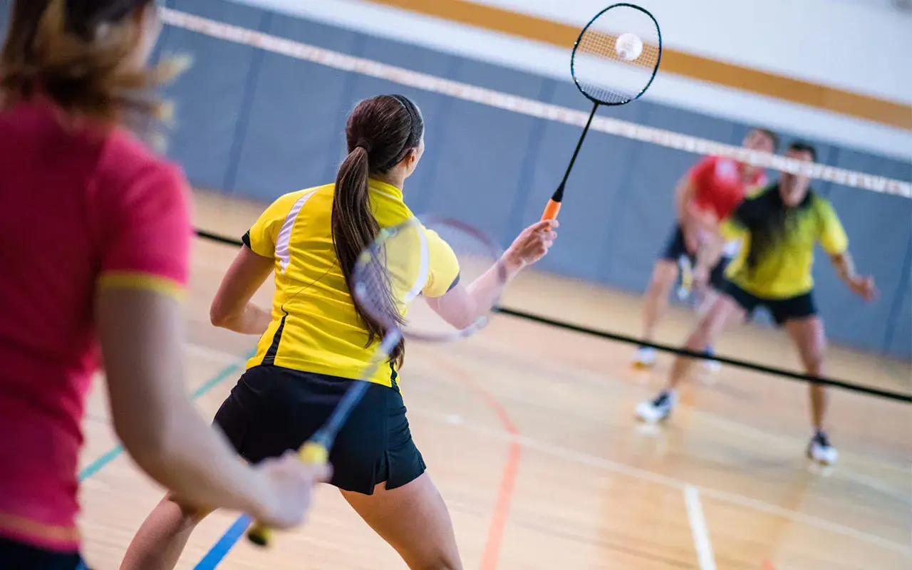 Badminton games session, intermediate level players, every week on Mondays and Tuesdays, at Ark Walworth Academy in Southwark, near Bermondsey, Elephant & Castle, Borough, Kennington, Peckham Rye