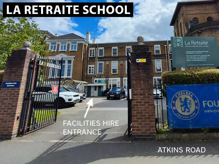 Play badminton at La Retraite Roman Catholic Girls' School in Clapham London